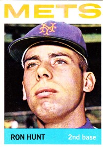 Ron Hunt: Something else for Mets fans from 1963 to 1966.