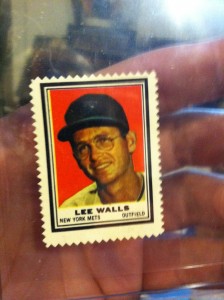 62 Topps Stamps Lee Walls