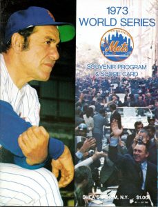 New York Mets - Tug McGraw gets a champagne shower from Ed