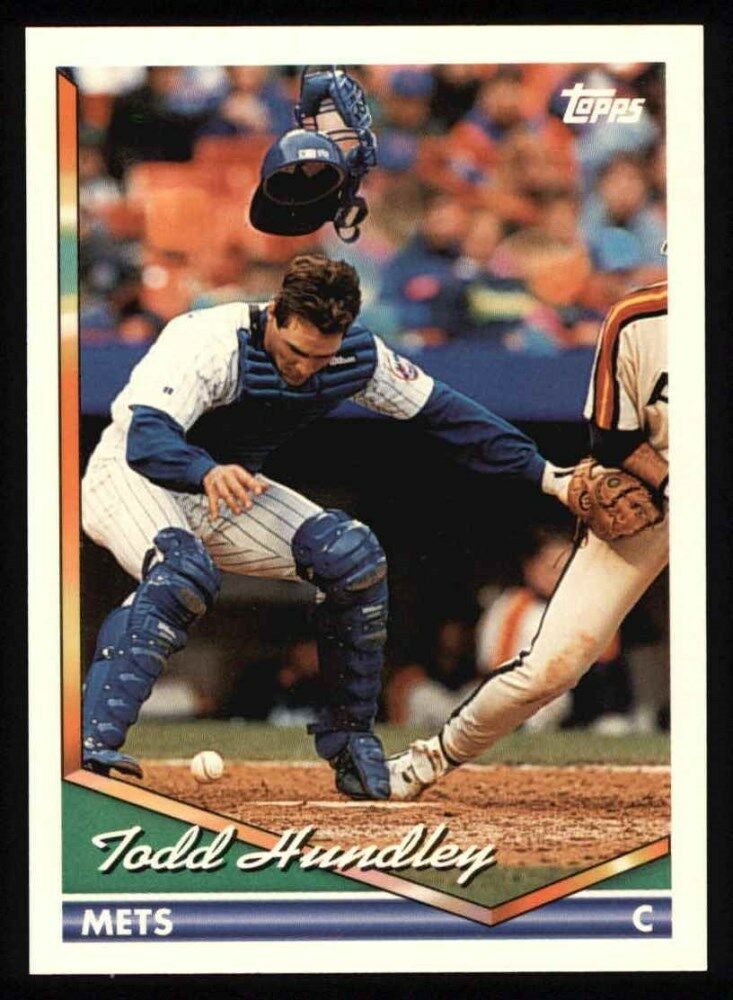 1997 Todd Hundley New York Mets MLB Starting Lineup Toy Figure