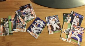 image of 2020 Topps Mets cards